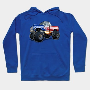 Cartoon monster truck Hoodie